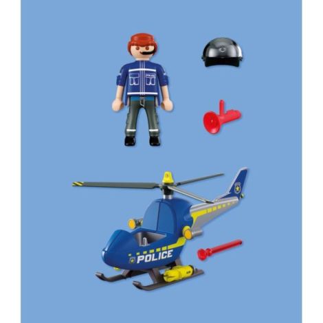 Playmobil - Jucarie de rol Elicopter de politie - poza 5