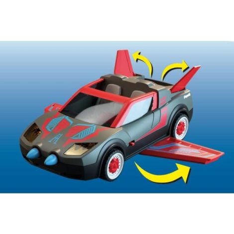 Playmobil - Jucarie de rol Lupta eroului cu vehicul - poza 4