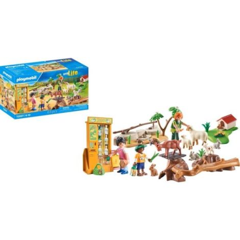 Playmobil - Jucarie de rol mini gradina zoologica - poza 1