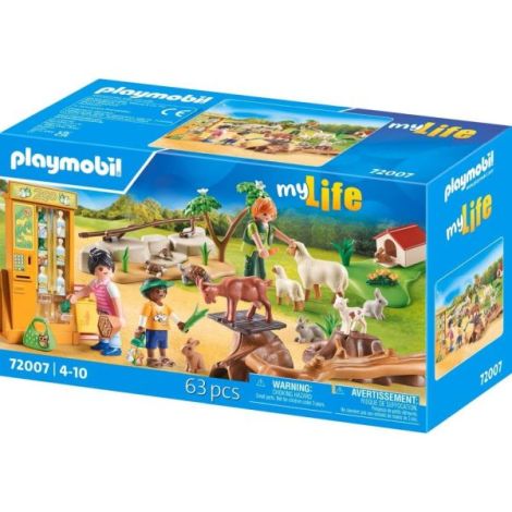 Playmobil - Jucarie de rol mini gradina zoologica - poza 3