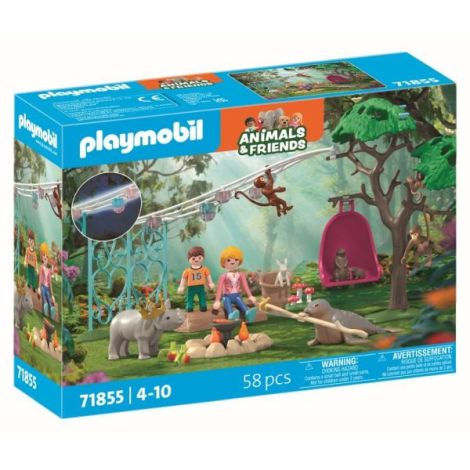 Playmobil - Jucarie de rol Petrecerea aniversara a animalelor - poza 2