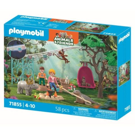 Playmobil - Jucarie de rol Petrecerea aniversara a animalelor - poza 3
