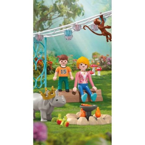 Playmobil - Jucarie de rol Petrecerea aniversara a animalelor - poza 4