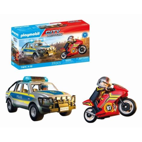 Playmobil - Jucarie de rol Politia in urmarire - poza 1