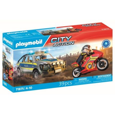 Playmobil - Jucarie de rol Politia in urmarire - poza 2