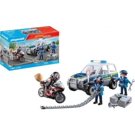 Playmobil - Jucarie de rol politisti in urmarirea hotului - poza 2