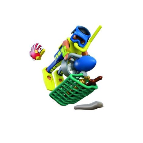 Playmobil - Jucarie de rol Scafandri politist si hot cu comoara - poza 3