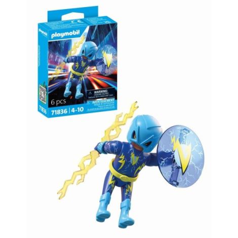 Playmobil - Jucarie de rol Supereroul fulger - poza 1