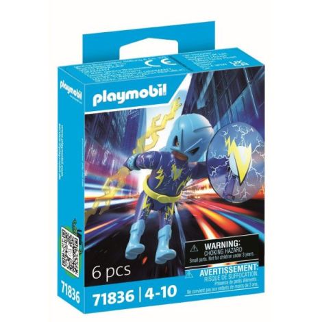 Playmobil - Jucarie de rol Supereroul fulger - poza 2