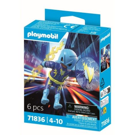 Playmobil - Jucarie de rol Supereroul fulger - poza 3