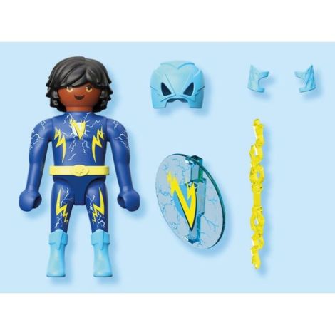 Playmobil - Jucarie de rol Supereroul fulger - poza 4