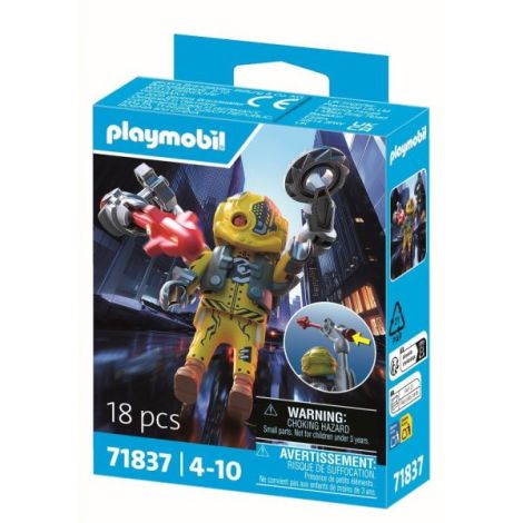 Playmobil - Jucarie de rol Supereroul robot - poza 3