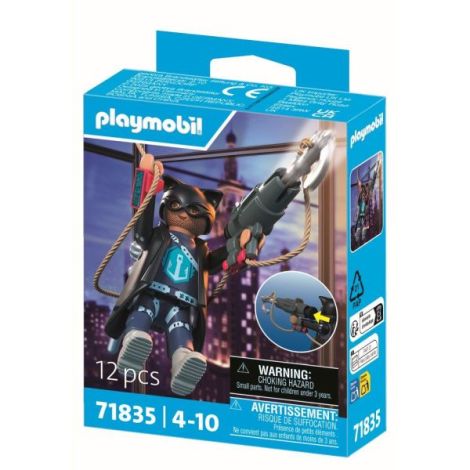 Playmobil - Jucarie de rol Supereroul umbra - poza 3