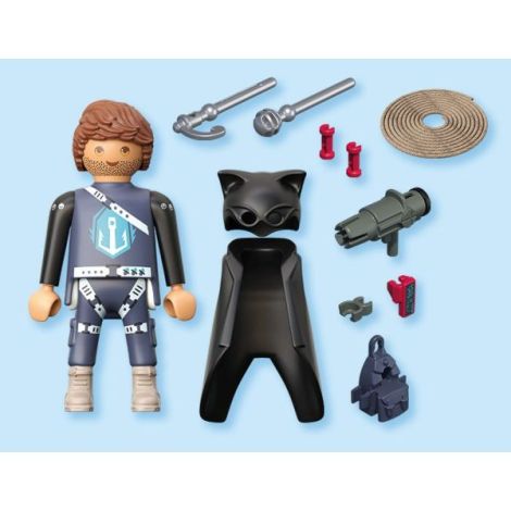 Playmobil - Jucarie de rol Supereroul umbra - poza 4