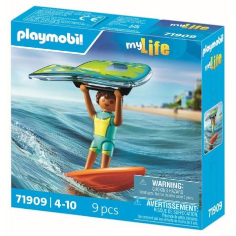 Playmobil - Jucarie de rol Surfing cu zmeu - poza 3