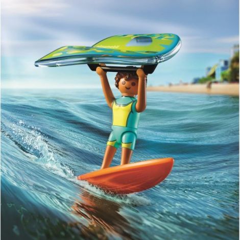 Playmobil - Jucarie de rol Surfing cu zmeu - poza 4