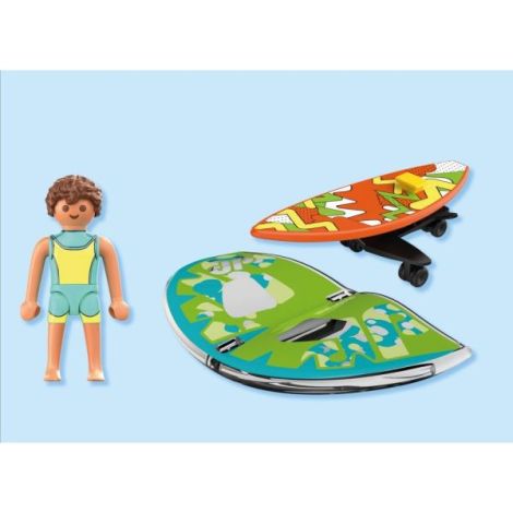 Playmobil - Jucarie de rol Surfing cu zmeu - poza 5