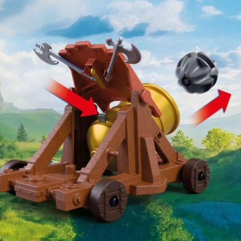 Playmobil - Jucarie de rol Tunul cavalerilor Leu - poza 3