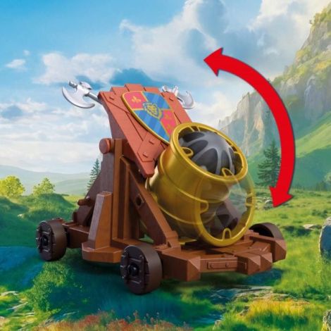 Playmobil - Jucarie de rol Tunul cavalerilor Leu - poza 4