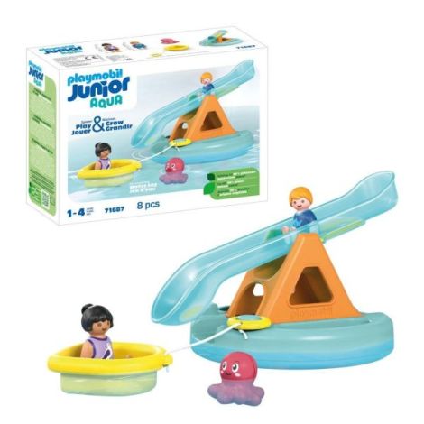 Playmobil Junior Aqua - Balansoar de apa si barcuta - poza 1