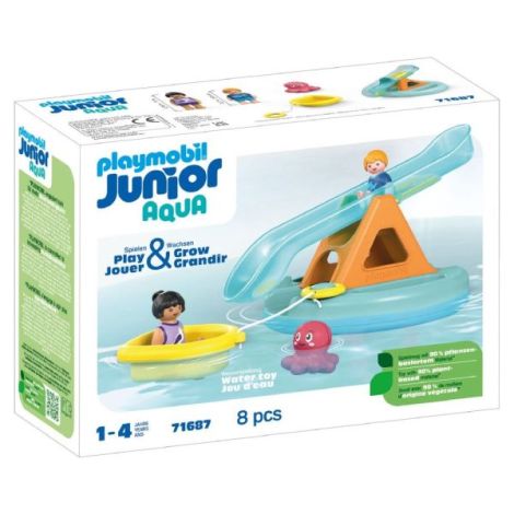 Playmobil Junior Aqua - Balansoar de apa si barcuta - poza 2