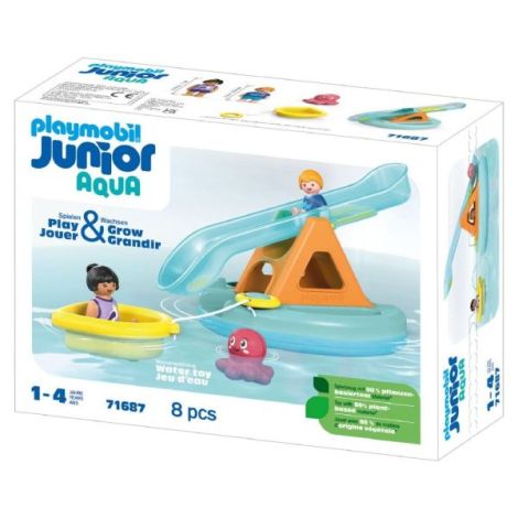 Playmobil Junior Aqua - Balansoar de apa si barcuta - poza 3