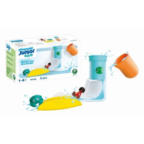 Playmobil - Junior Aqua dezvoltare prin joaca Rezervor de apa cu tobogan - poza 1