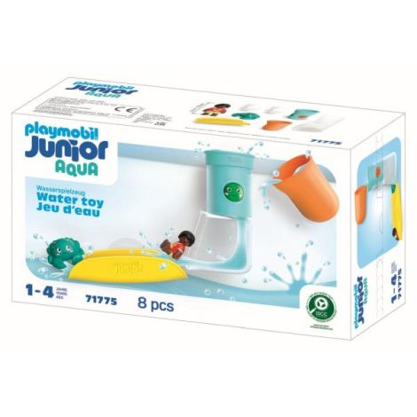 Playmobil - Junior Aqua dezvoltare prin joaca Rezervor de apa cu tobogan - poza 3
