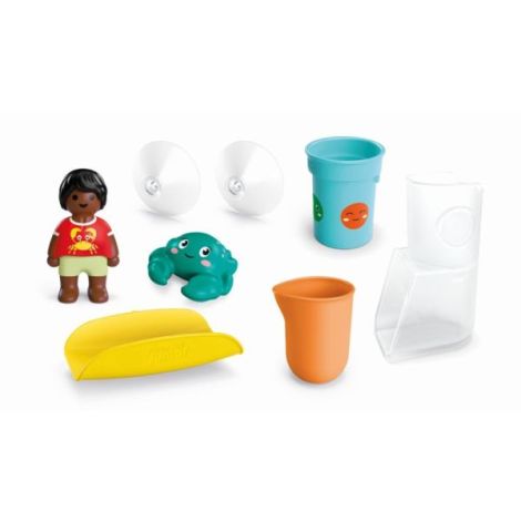 Playmobil - Junior Aqua dezvoltare prin joaca Rezervor de apa cu tobogan - poza 4