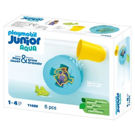 Playmobil Junior Aqua - Roata de apa cu pui de rechin - poza 3