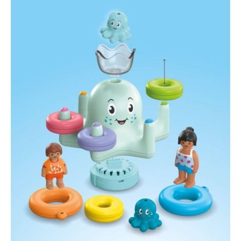Playmobil Junior Aqua si Tinti - Calamar colorat - poza 2