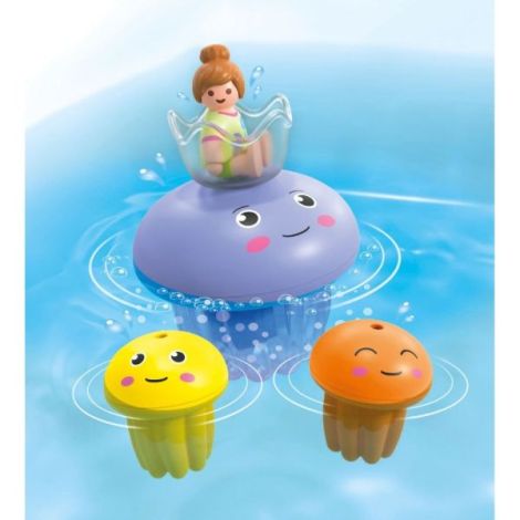 Playmobil Junior Aqua si Tinti - Familie de meduze colorate - poza 2