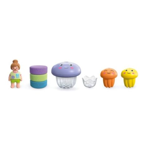 Playmobil Junior Aqua si Tinti - Familie de meduze colorate - poza 4