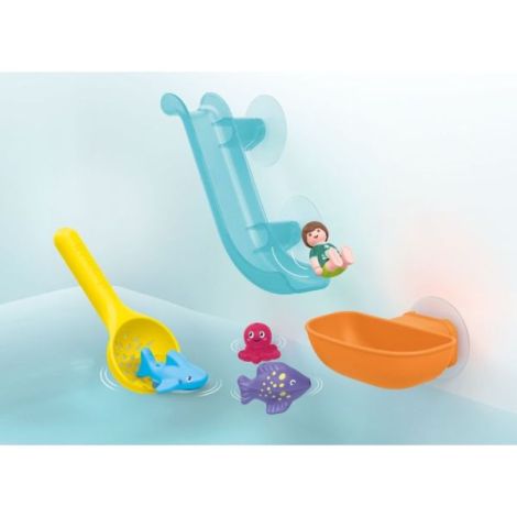 Playmobil Junior Aqua - Tobogan de apa si animalute - poza 1