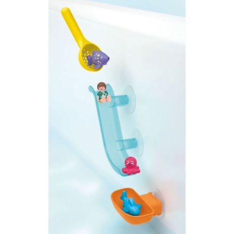 Playmobil Junior Aqua - Tobogan de apa si animalute - poza 4