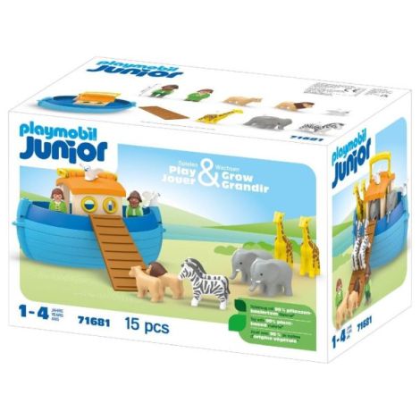 Playmobil Junior - Arca lui Noe portabila - poza 3