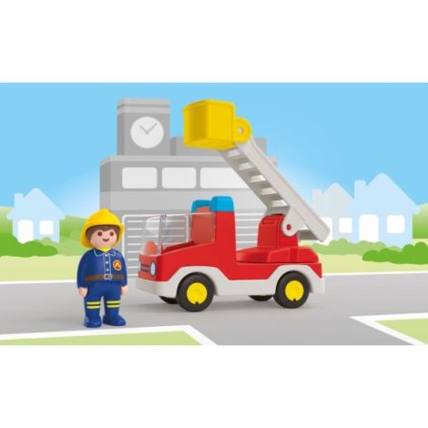 Playmobil Junior - Camion cu pompier - poza 1