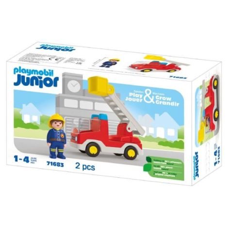 Playmobil Junior - Camion cu pompier - poza 3