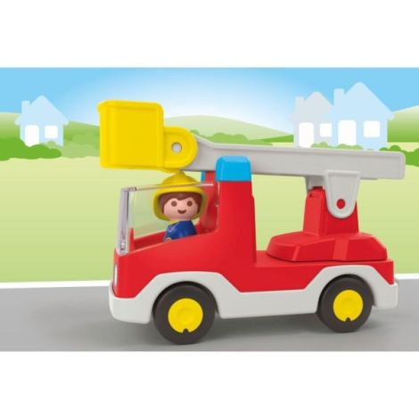 Playmobil Junior - Camion cu pompier - poza 4