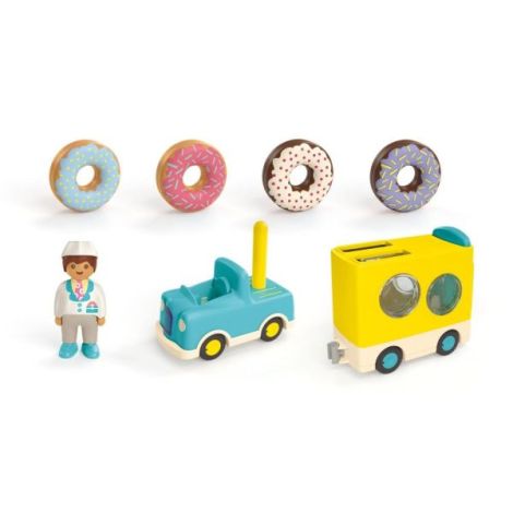 Playmobil Junior - Camion de stivuit si sortat cu gogosi - poza 4