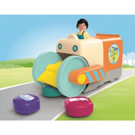 Playmobil - Junior dezvoltare prin joaca Vehicul de colectare a gunoiului - poza 4