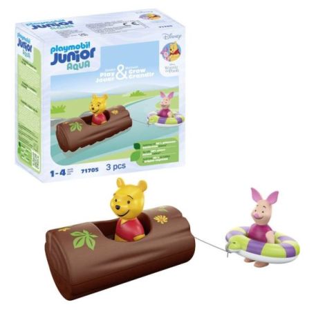 Playmobil Junior Disney aventura pe apa a lui Winnie si Piglet - poza 3