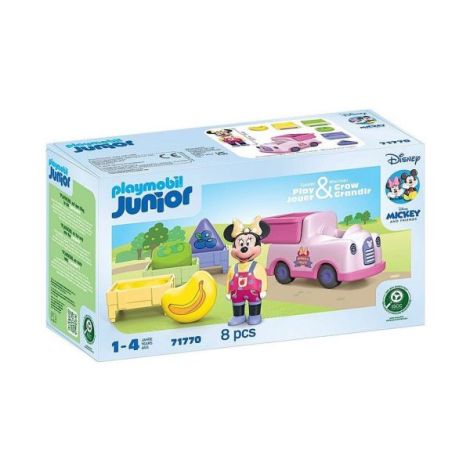Playmobil - Junior Disney Camionul de sortat fructe al lui Minnie - poza 1