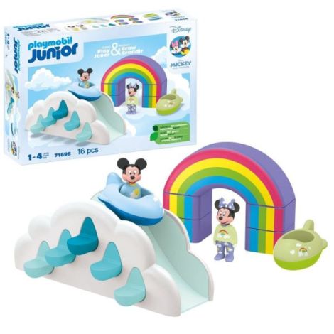 Playmobil Junior Disney - Casa din nori a lui Mickey si Minnie - poza 1