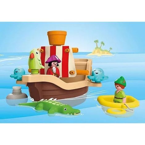 Playmobil - Junior Disney Corabia de pirati a lui Peter Pan - poza 5