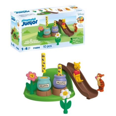 Playmobil Junior Disney - Gradina cu albine a lui Winnie si Tigger - poza 1