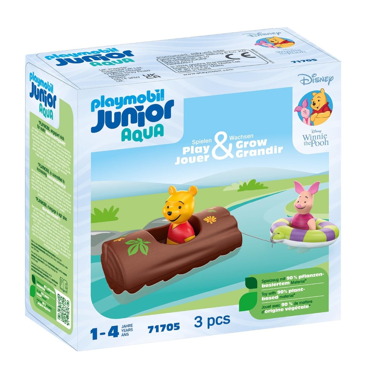 Playmobil Junior Disney PM71705 Aventura pe apa a lui Winnie si Pigglet - poza 1