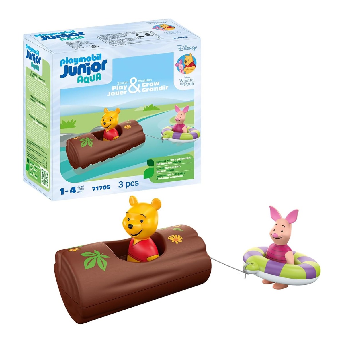 Playmobil Junior Disney PM71705 Aventura pe apa a lui Winnie si Pigglet - poza 3