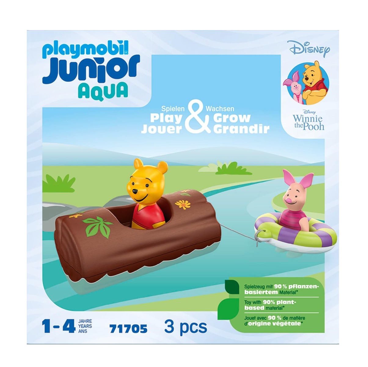Playmobil Junior Disney PM71705 Aventura pe apa a lui Winnie si Pigglet - poza 5