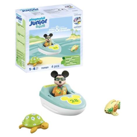 Playmobil Junior Disney tur cu barca lui Mickey - poza 3